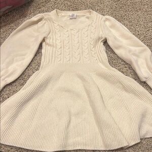 GAP Cream Kids Casual Dress